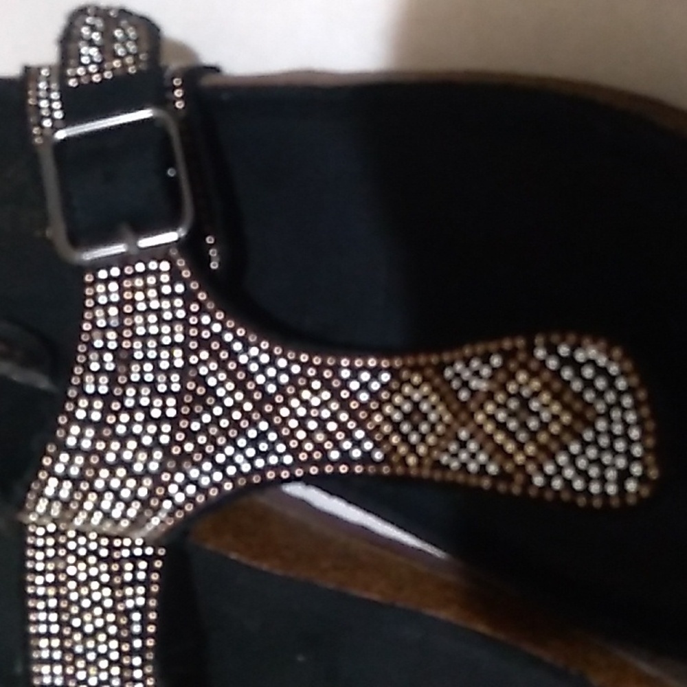Portàge sandal bronze and silver beaded size small (5/7) - Picture 3 of 9
